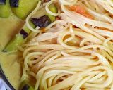 ナスとトマトのクリームパスタ作り方7写真