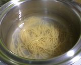 スープ缶deかぼちゃクリームパスタ♬*゜作り方2写真