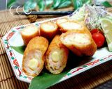 チーズ入り♪海老とはんぺんのハトシロール作り方13写真