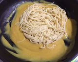 スープ缶deかぼちゃクリームパスタ♬*゜作り方6写真