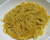 スープ缶deかぼちゃクリームパスタ♬*゜作り方7写真