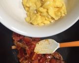 ミニトマトを使って絶品トマ玉丼♪作り方4写真