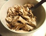 レンジで簡単！ゆずこしょうゆ舞茸作り方2写真