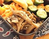 レンジで簡単！ゆずこしょうゆ舞茸作り方5写真