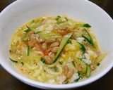 簡単！ミニ丼☆キムチ納豆作り方2写真