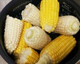 炊飯器使用♪とうもろこしの蒸し方作り方1写真