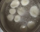 超簡単☆白玉あんこ抹茶アイスのせ♬作り方5写真