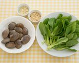 ミニチンゲン菜とあさりの酒蒸し作り方1写真