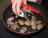 ミニチンゲン菜とあさりの酒蒸し作り方4写真