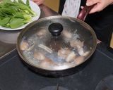 ミニチンゲン菜とあさりの酒蒸し作り方5写真