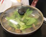ミニチンゲン菜とあさりの酒蒸し作り方7写真