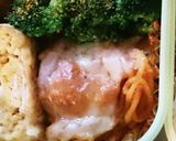 朝５分♪お弁当♪パスタチーズ焼き♪冷凍可作り方3写真