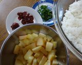 桃 散し寿司作り方1写真