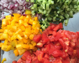 さんまと夏野菜の南蛮漬け風作り方2写真