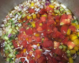 さんまと夏野菜の南蛮漬け風作り方3写真