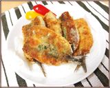 イワシ・アジ★さっくり梅肉チーズフライ♪作り方5写真
