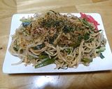焼きそばのおにぎらず作り方1写真