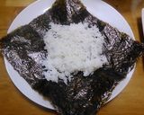 焼きそばのおにぎらず作り方2写真