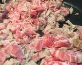 簡単☆豚肉のねりごま和え作り方1写真