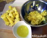 ★パイナップルに入ったパイナップル炒飯★作り方3写真
