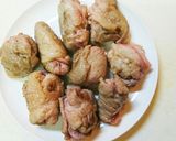 ☆豚こま肉ボールとターサイの甘酢タレ炒め作り方5写真