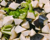 ナスとピーマンの味噌炒め作り方1写真