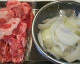 フライパンで！簡単だよ☆牛丼☆お弁当にも作り方1写真