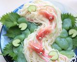 生ハムで金魚★素麺にも！キャラ弁にも！作り方22写真