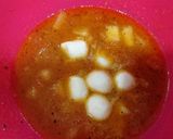 ヘルシー♡トマトの桃の冷製パスタ作り方3写真