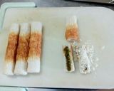ちくわのジェノベーゼパン粉焼き作り方2写真