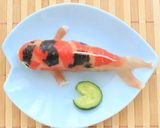 生ハム錦鯉★ニシキゴイ★サラダ＆おにぎり作り方23写真