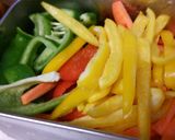 カレー味でシャキッと肉野菜炒め♪作り方2写真