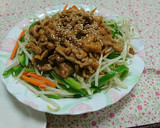 牛肉(豚肉)切り落としと野菜の炒め物作り方9写真
