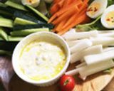 バーニャカウダ風ディップで野菜スティック作り方11写真