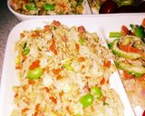 枝豆とスパムのチャーハン作り方6写真