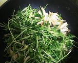 簡単！豆苗ときのこの中華風卵炒め作り方7写真