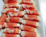 ヘルシー☆肉巻き豆腐作り方3写真