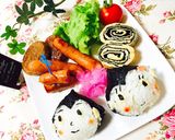 ピングーの簡単おにぎりお弁当作り方6写真
