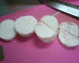 簡単★山芋と青さの天ぷら作り方1写真