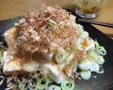 簡単おつまみ♡焼きはんぺん&ネギおかか作り方3写真