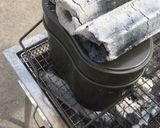 我が家のキャンプ2016①塩釜焼き作り方4写真