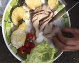 我が家のキャンプ2016①塩釜焼き作り方6写真