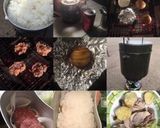 我が家のキャンプ2016①塩釜焼き作り方9写真
