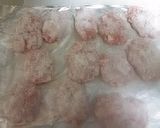 チーズinつくねレモンを搾って召し上がれ作り方3写真