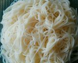 簡単ランチに＊豆乳豆腐のぶっかけそうめん作り方5写真