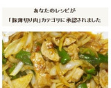 豚肉と玉ねぎとピーマンの中華風生姜焼き作り方12写真