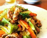 話題入感謝☆鶏肉のバターポン酢炒め作り方5写真