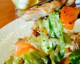 話題入感謝☆鶏肉のバターポン酢炒め作り方6写真