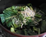 ちりめん雑魚と蒸し煮野菜の和風パスタ作り方3写真