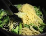 ちりめん雑魚と蒸し煮野菜の和風パスタ作り方5写真